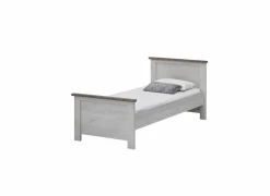Bed Eline 90x200cm - decor - white & autumn oak