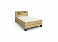 Bed Kato  120x200cm - melamine - etna eik