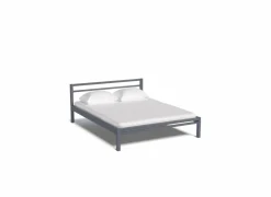 Bed King 160x200cm - metaal - mat antraciet