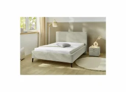 Bed Lisa 180x200cm - stof - greige