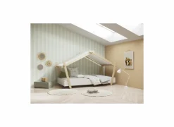 Bed Lodge 90x200cm - MDF - wit