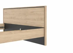 Bed Ry 180x200cm - decor - bruin & zwart