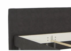 Bed Skagen 180x200cm - stof - python antraciet