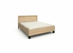 Bed Tessa 180x200cm - melamine - zand eik