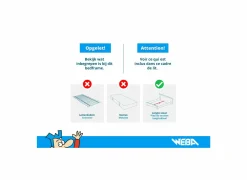 Bed Tessa 180x200cm - melamine - zand eik