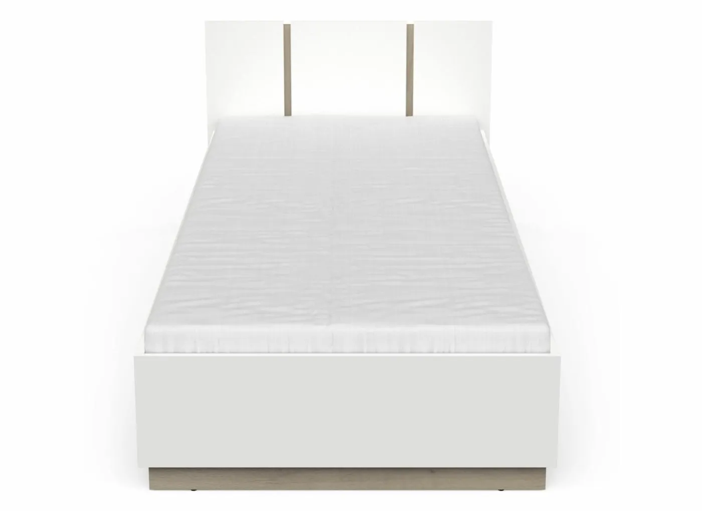 Bed Watson 90x200 - decor - kronberg eik & wit