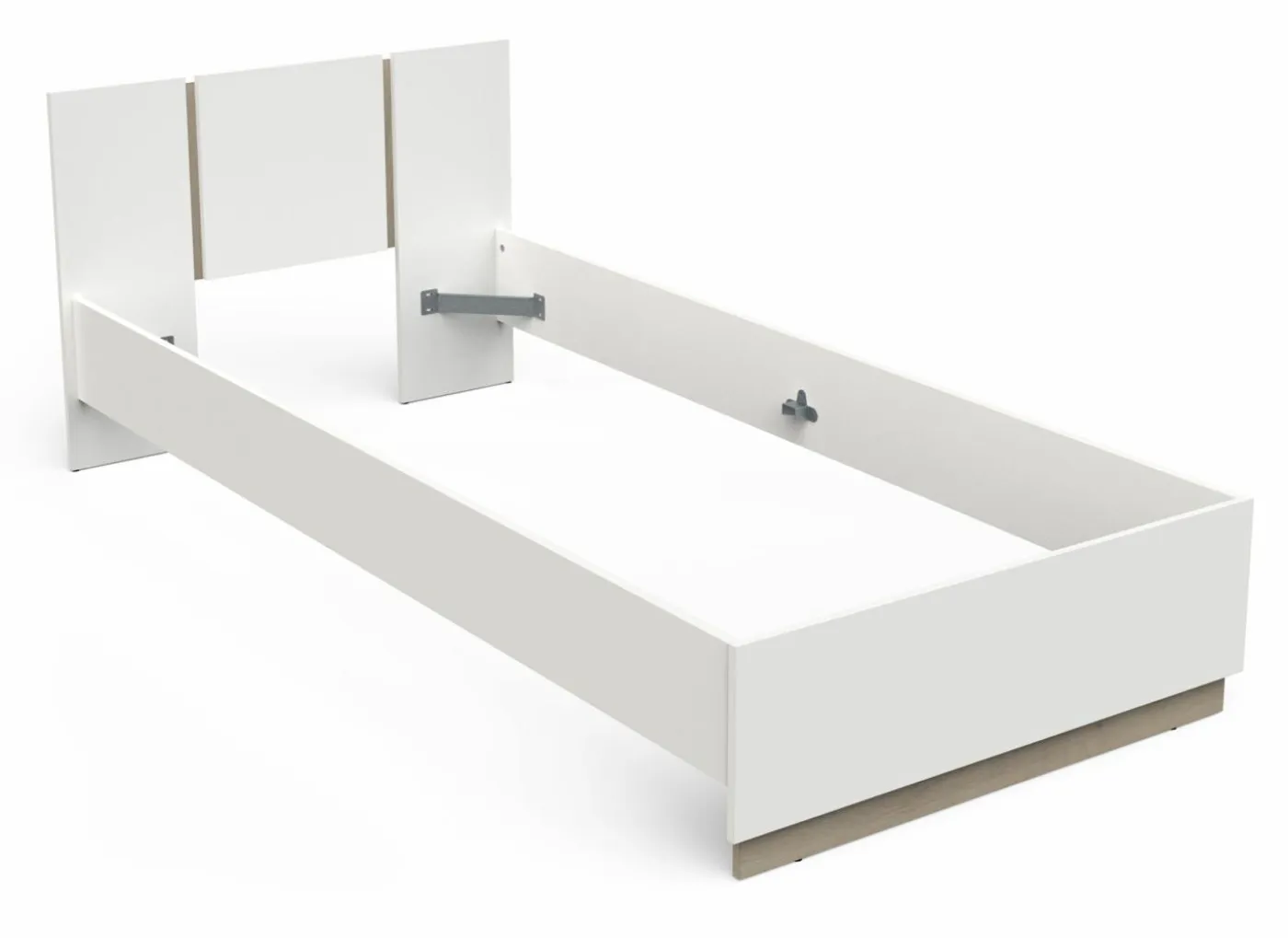 Bed Watson 90x200 - decor - kronberg eik & wit