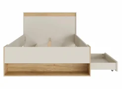 Bed Wexlin 120x200cm - decor - sand & mauvella oak