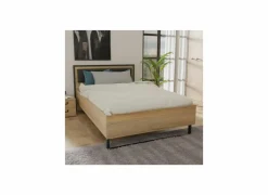Bed 120x200cm - decor - bartex eik