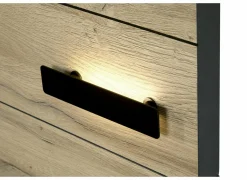 Bed 140x200cm - decor - Franse eik