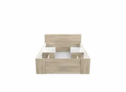 Bed 140x200cm - decor - kronberg eik met opbergruimte