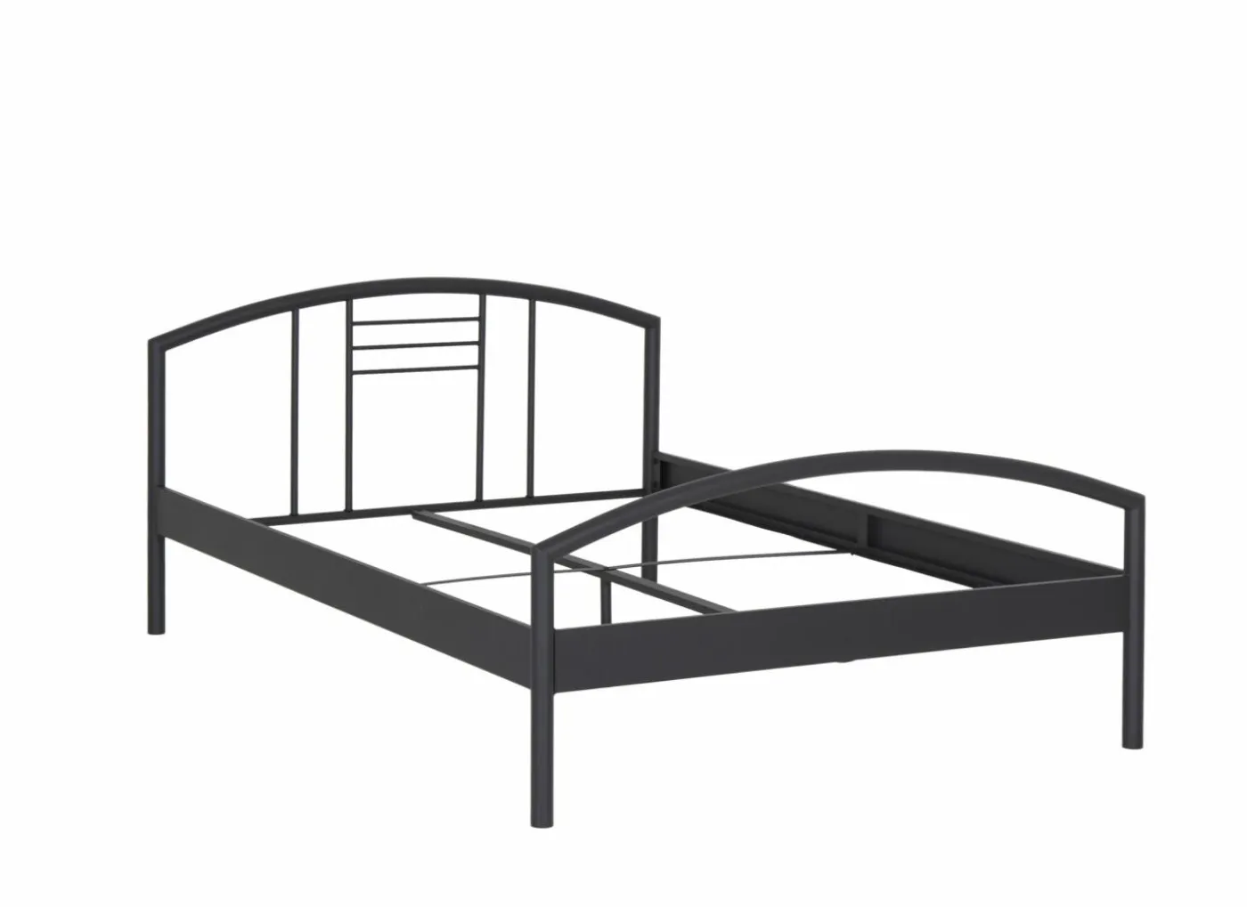 Bed You 140x200cm - metaal - zwart