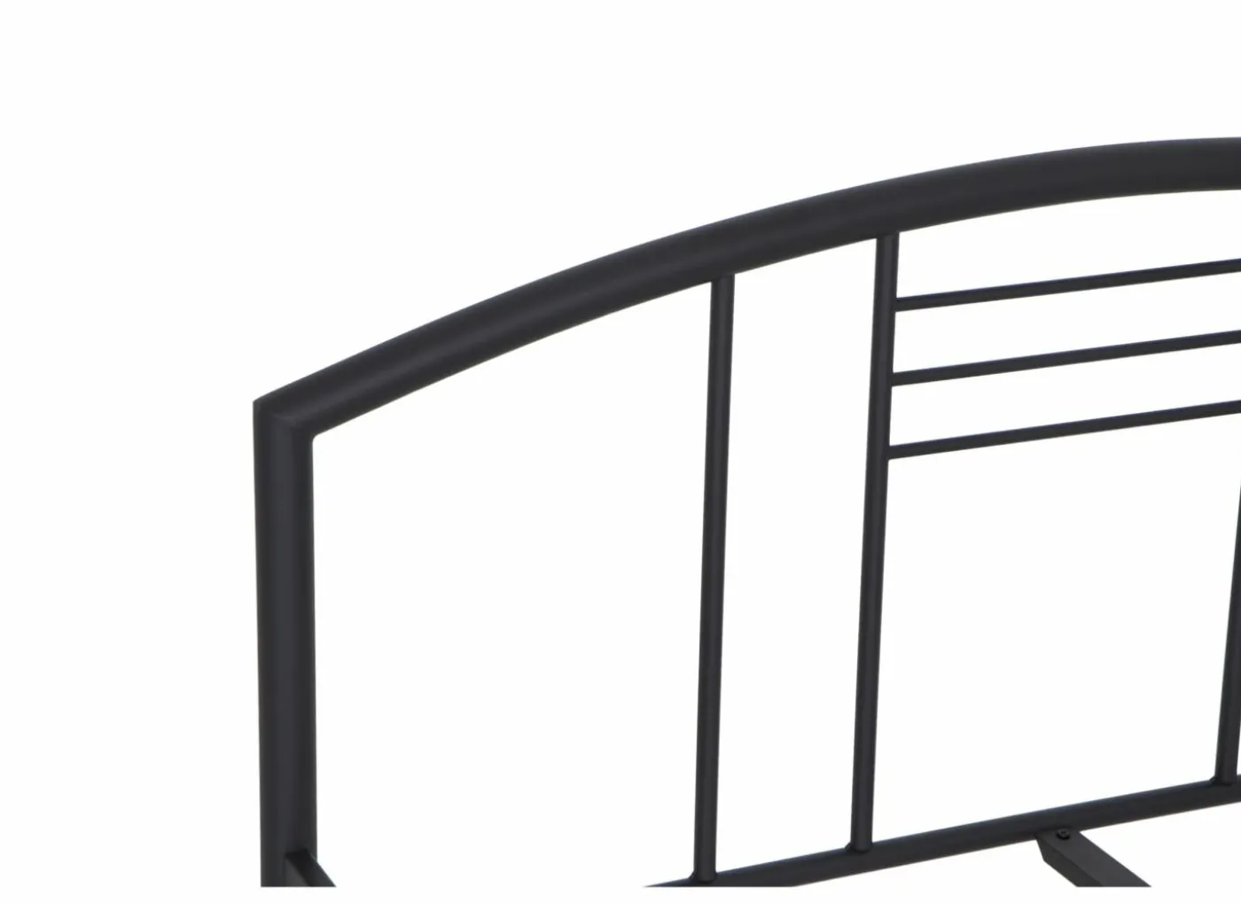 Bed You 140x200cm - metaal - zwart