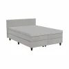 Bedbox BOX53 140x200cm - stof - taupe