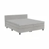 Bedbox BOX53 180x200cm - stof - taupe