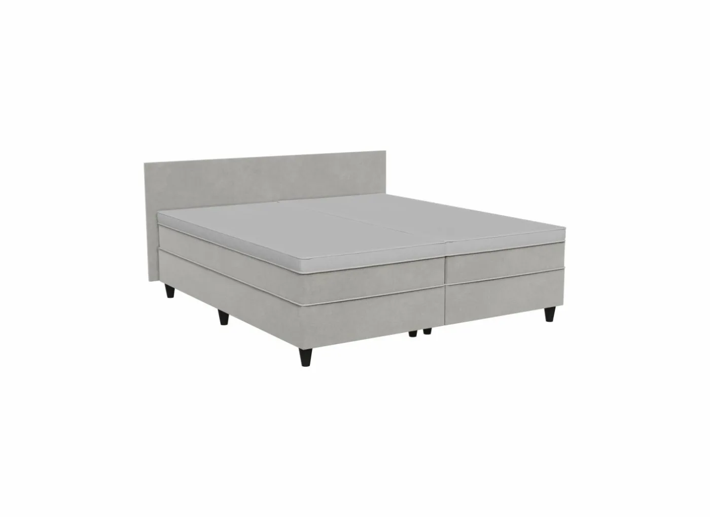 Bedbox BOX53 180x200cm - stof - taupe