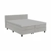 Bedbox BOX53 160x200cm - stof - taupe