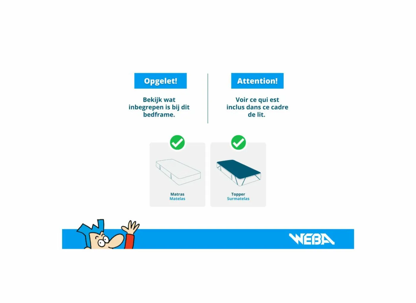 Bedbox BOX53 160x200cm - stof - taupe