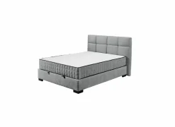 Bedbox Nagol A 140x200cm - stof - antraciet met opbergruimte