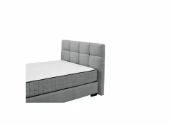 Bedbox Nagol A 140x200cm - stof - antraciet met opbergruimte