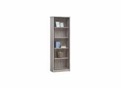 Boekenrek Elias 70x35x208cm - decor - grijze eik