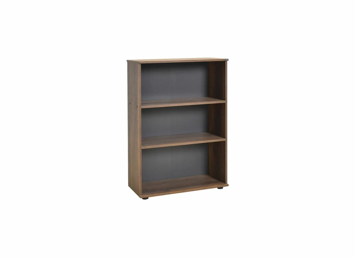 Boekenrek Meradi 72x34x109cm - melamine - bruin
