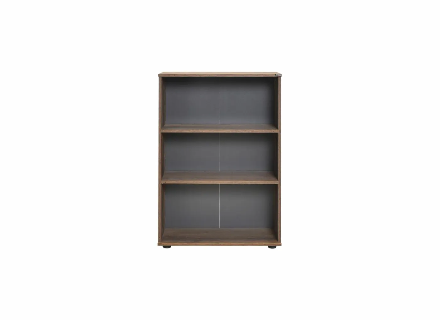 Boekenrek Meradi 72x34x109cm - melamine - bruin