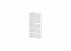 Boekenrek Prima 89x40x186cm - decor - wit