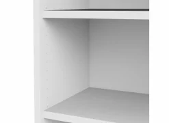 Boekenrek Prima 89x40x186cm - decor - wit