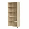 Boekenrek Prima 89x40x186cm - decor - eik