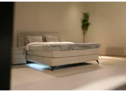 Boxspring Kira Mix 180x200cm - stof - beige