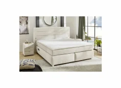 Boxspring Livia Mix 180x200cm - stof - greige