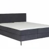 Boxspring Skagen Knapper 180x200cm - stof - antraciet