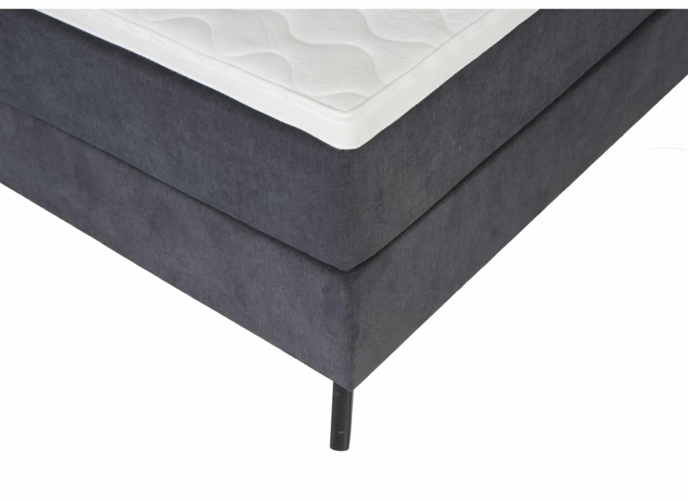 Boxspring Skagen Knapper 180x200cm - stof - antraciet