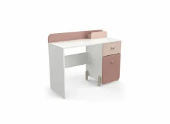 Bureau Jade 104x44cm - decor - mat roze & mat wit
