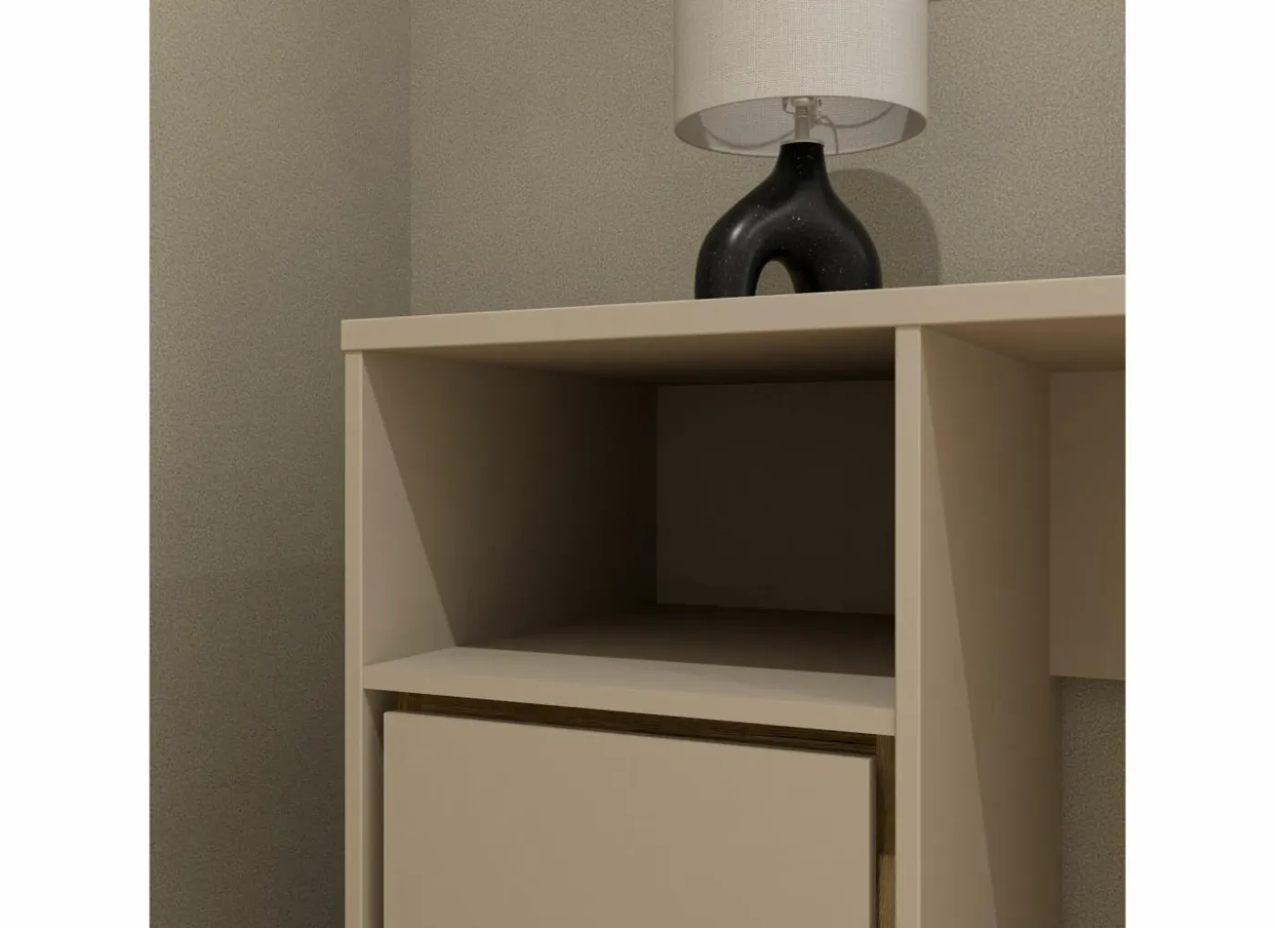 Bureau Wexlin 120x50x76cm - decor - sand & mauvella oak