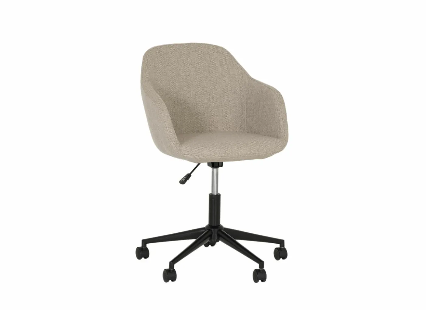 Bureaustoel Mach 58x62,5x82cm - stof - beige