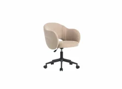 Bureaustoel Mondo 56x56x85cm - stof - beige