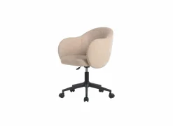 Bureaustoel Mondo 56x56x85cm - stof - beige