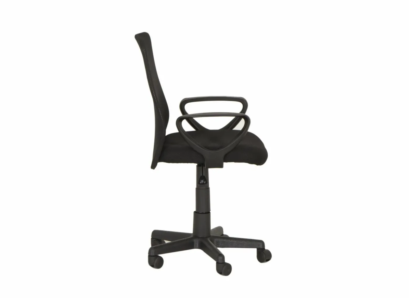 Bureaustoel Mosquito 56x47x99cm - stof - zwart