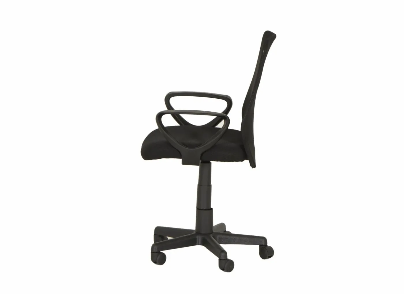 Bureaustoel Mosquito 56x47x99cm - stof - zwart