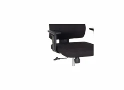 Bureaustoel Rubino 63x67,5x102cm - stof - zwart