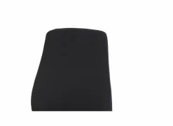 Bureaustoel Sigmund 47x49x107cm - stof - zwart