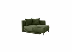 Chaise longue Rex Recamière 155x95x81cm - stof - groen met bedfunctie