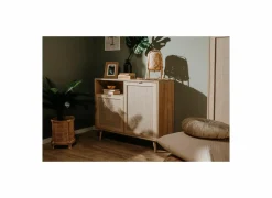 Commode Bali 102x40x87cm - melamine - sonoma eik