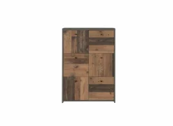 Commode Best Chest 77x30x113cm - decor - old wood & beton