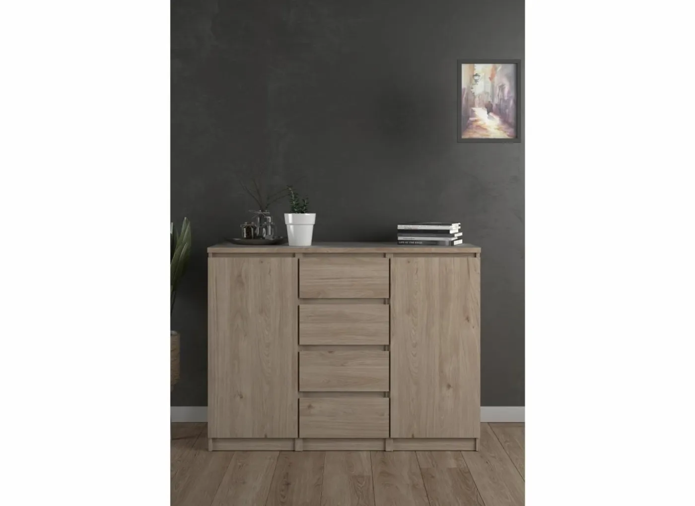 Commode Naia 121x50x91cm - decor - jackson hickory