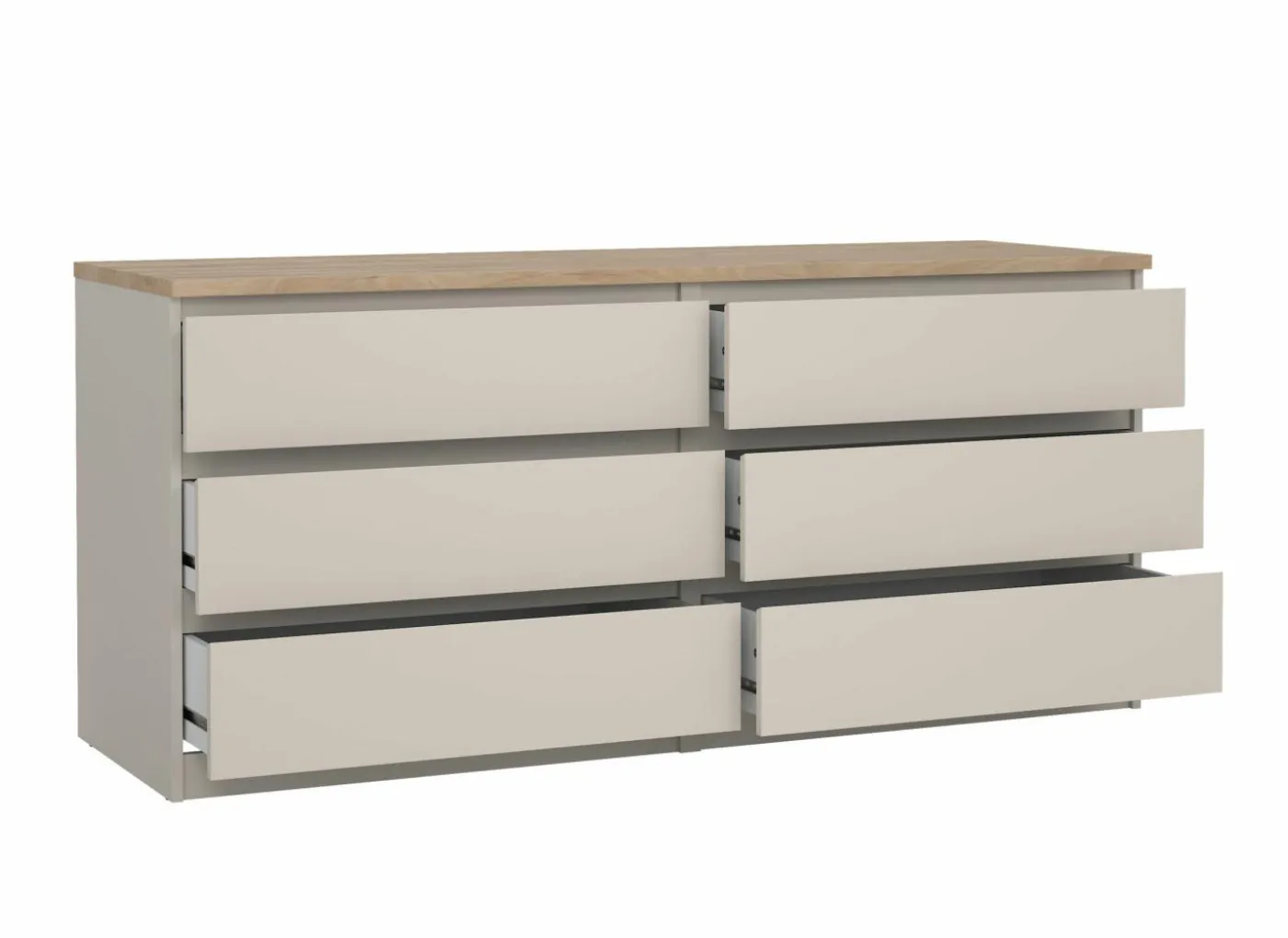 Commode Naia 154x50x71cm - decor - cashmere/jackson hickory