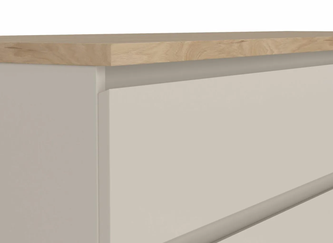 Commode Naia 154x50x71cm - decor - cashmere/jackson hickory