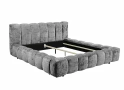 Gestoffeerd bed Bexley 180x200cm - stof - grijs